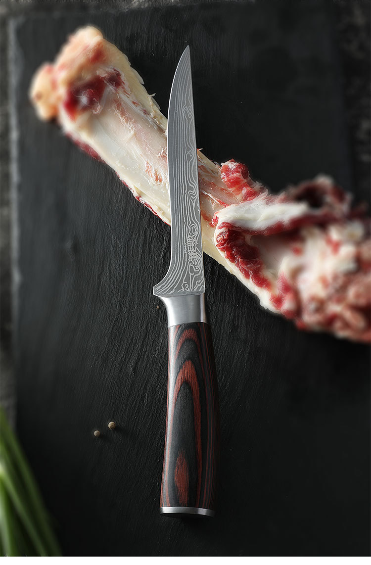 手工锻打剔骨刀屠宰剥皮尖刀分割牛刀刀剥肉宰羊刀具