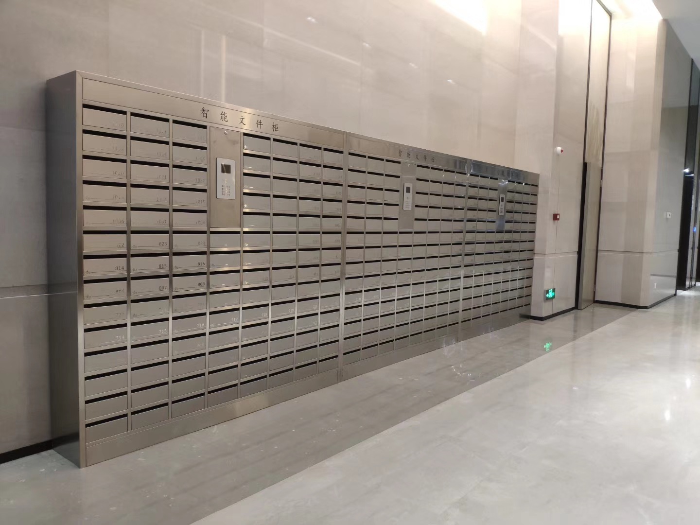 振耀304不锈钢智能信报箱 住宅小区不锈钢信箱