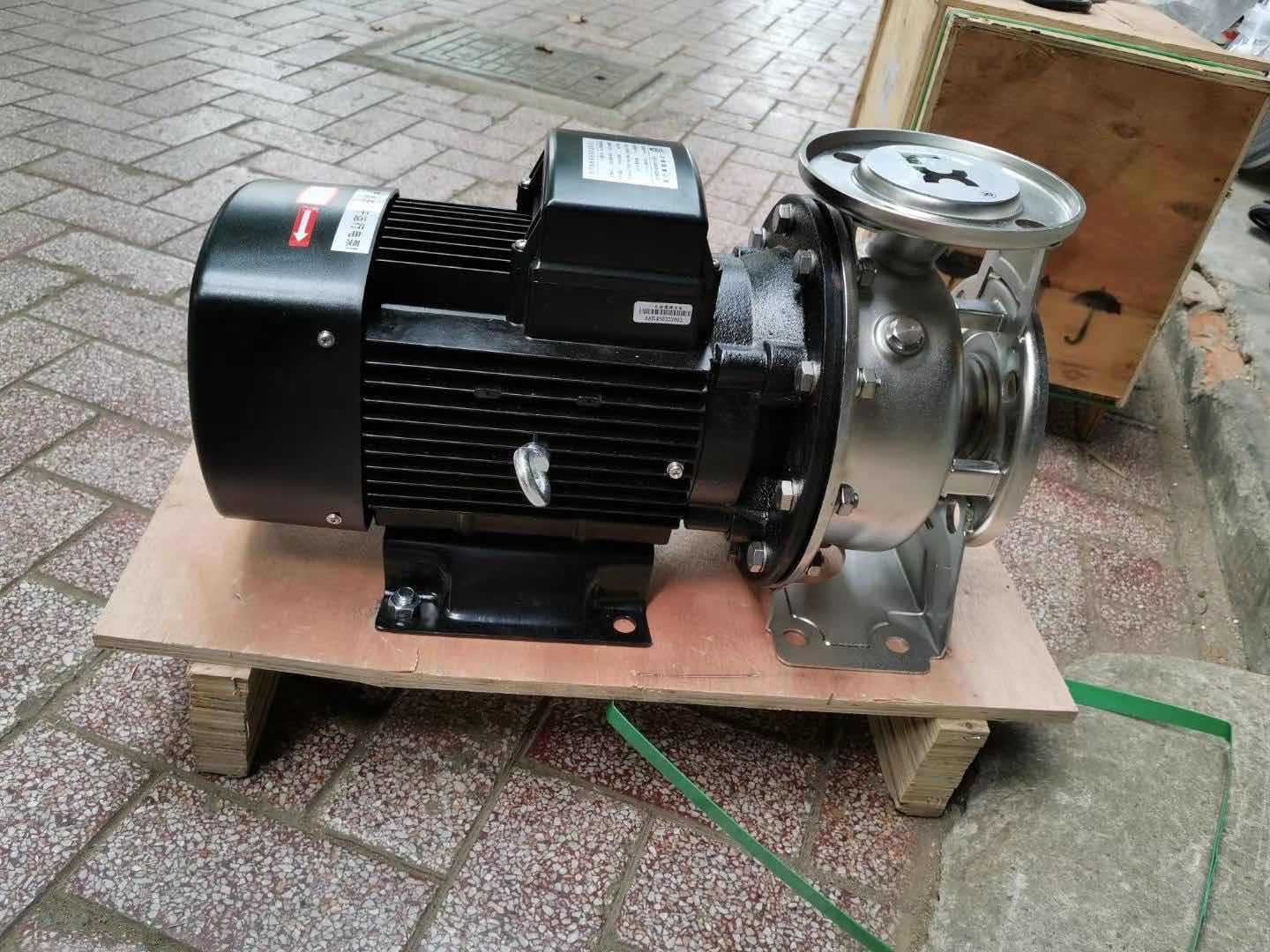 广东凌霄ca50-32-200/5.5t不锈钢离心泵加压泵循环泵清水泵食品泵