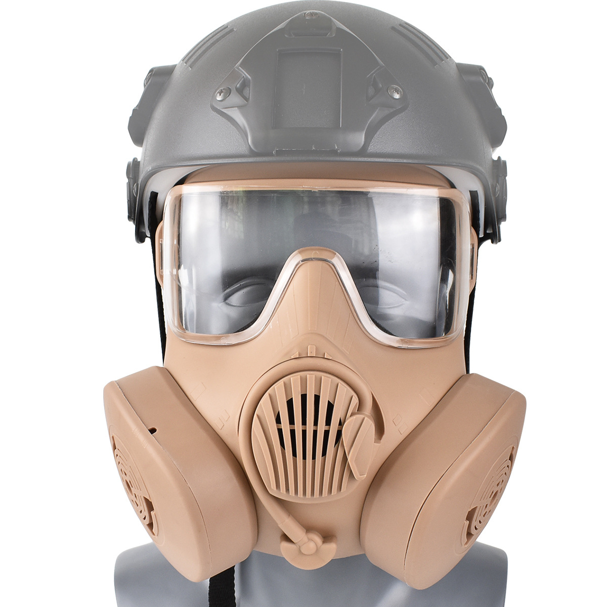 m50仿真防毒面具模型全脸防护面具真人吃鸡水弹面罩跨境