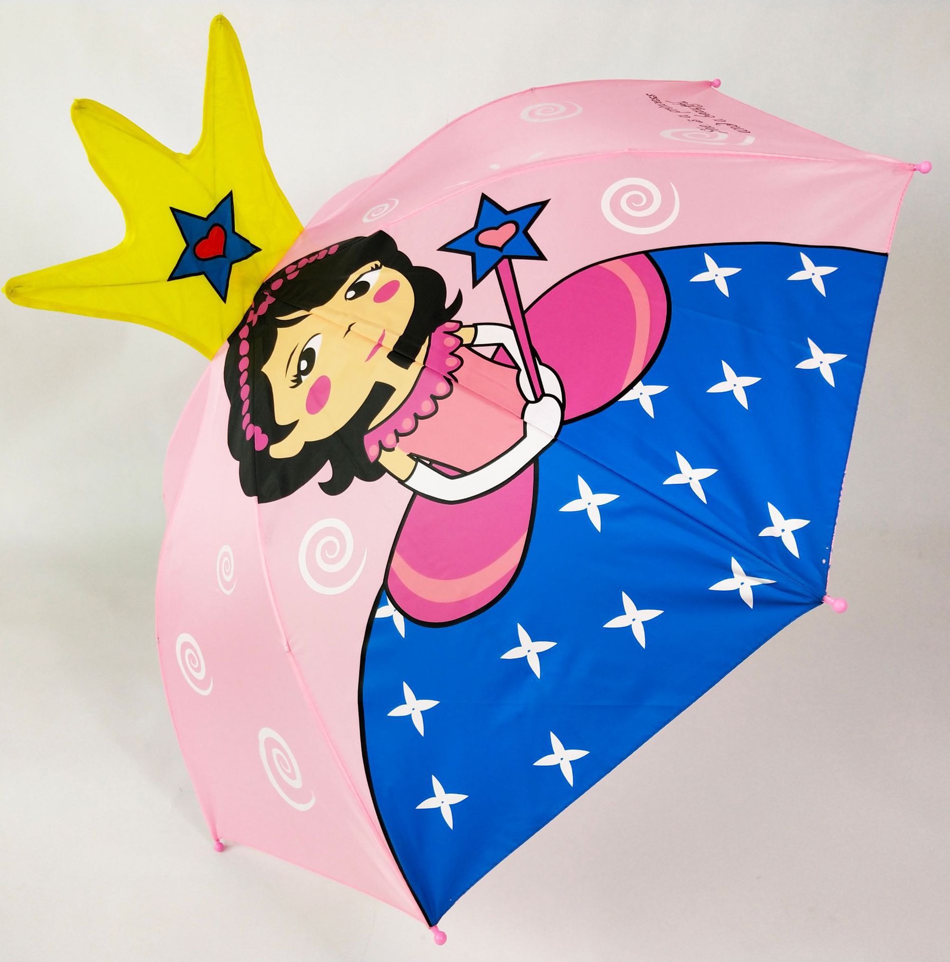 Children's Umbrella Cartoon Pattern Printing Ear Umbrella Foreign Trade Advertising Gift Umbrella Sun Protection Rain Proof Kindergarten Gifts Umbrella