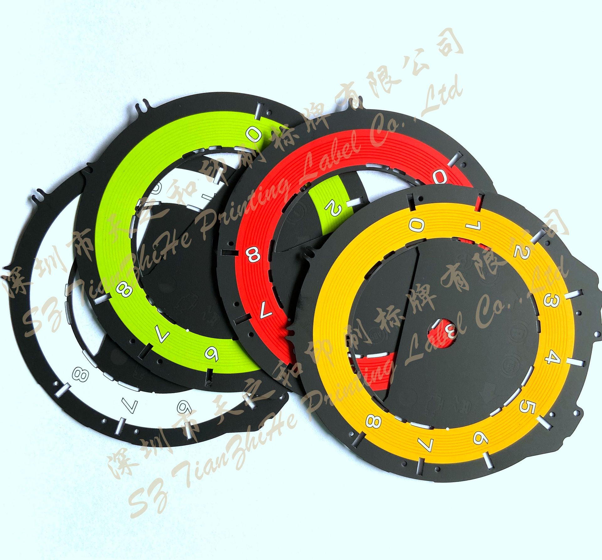 天之和定制各品牌汽车仪表盘面贴汽车仪表盘标贴透灯