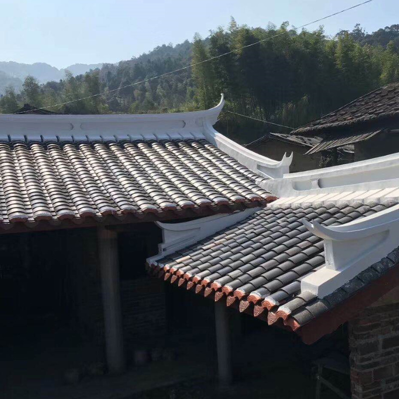 江西景德镇 景龙瓦业厂家 陶瓷瓦 琉璃瓦 古建瓦 黑紫砂