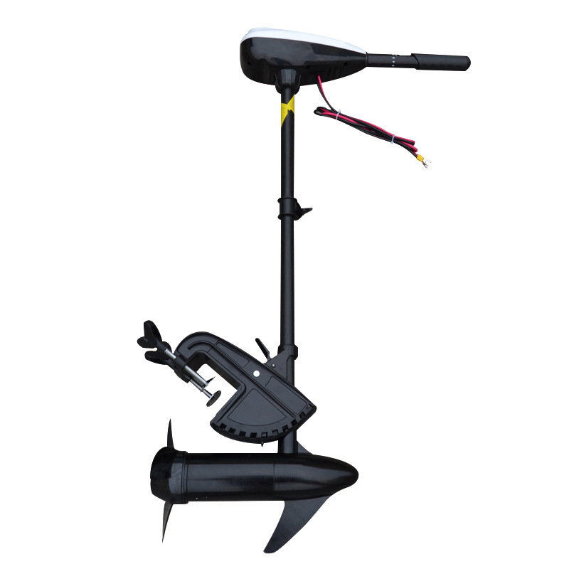 船用12v电动推进器挂浆机钓鱼船外机螺旋桨马达橡皮艇船动力电动