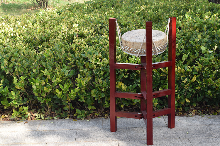 实木红色京板鼓架子416 418 420 424木质京班鼓架扎子司鼓暴鼓架