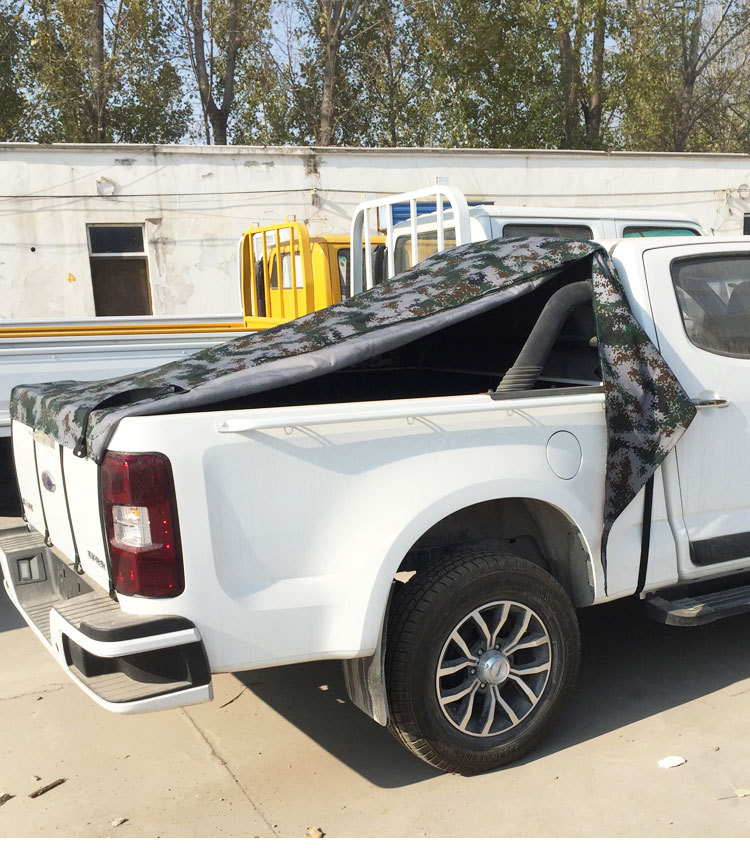 专用于庆铃达咖dmax瑞迈铃拓皮卡车后箱盖雨蓬布防雨蓬罩布防尘罩