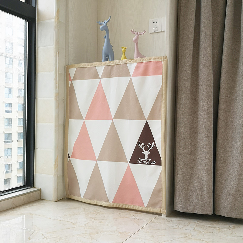 书柜帘子遮灰书架挡灰帘防尘帘布艺磁性衣柜遮挡帘书柜橱柜帘置物