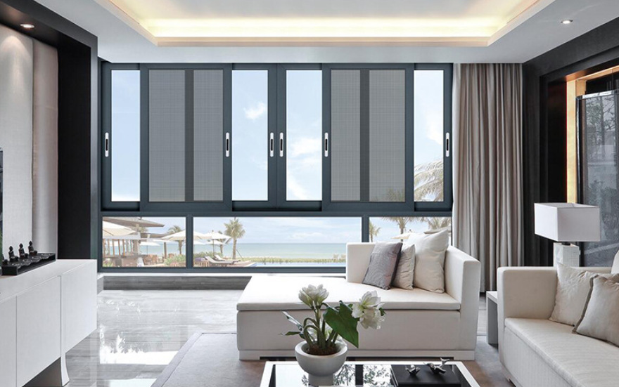 佛山厂家定制 铝合金窗 推拉窗 阳台落地窗 断桥铝封阳台门窗