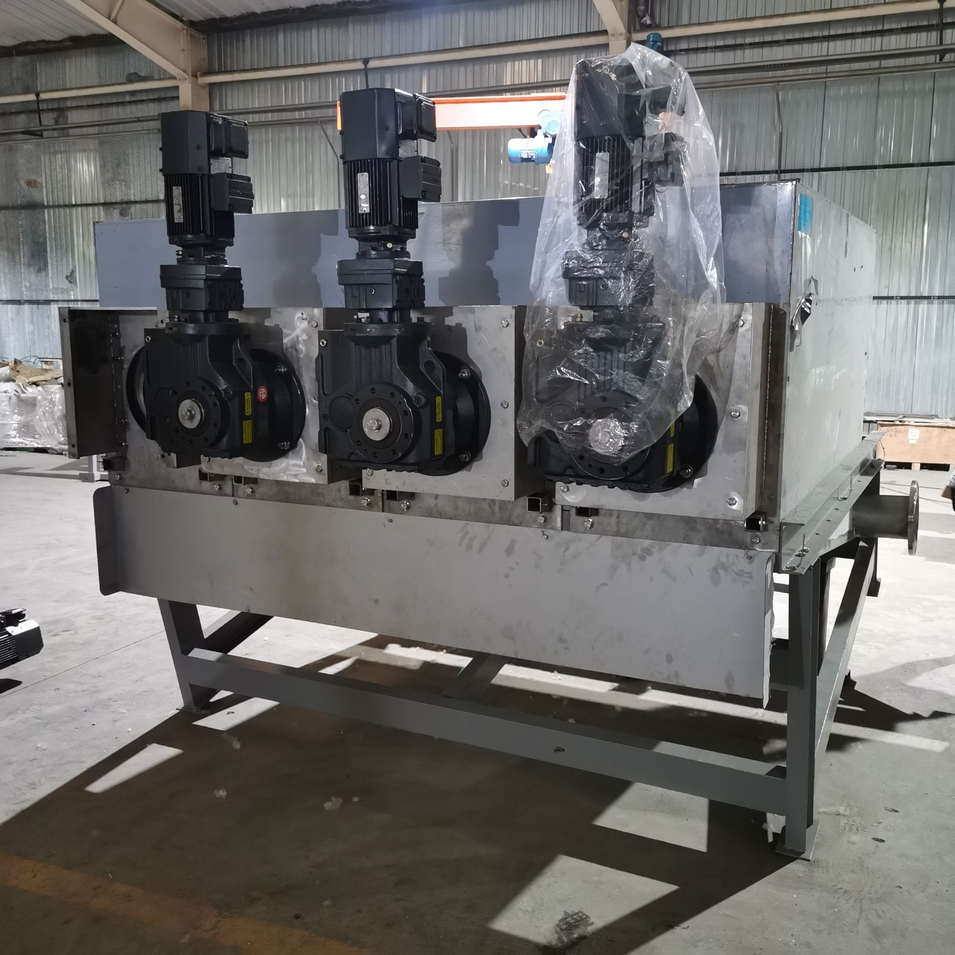 沼液过滤机 养殖废水叠螺压滤机 螺旋挤压式固液分离机叠螺机