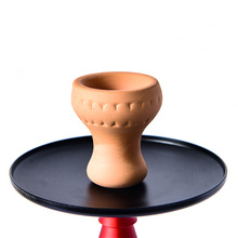 跨境货源阿拉伯水烟锅普通红泥烟锅陶瓷头烟碗shisha hookah bowl