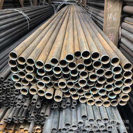 广州厂家热轧直缝焊管q235b振鸿空心黑材1.5寸圆管脚手架子管48*3