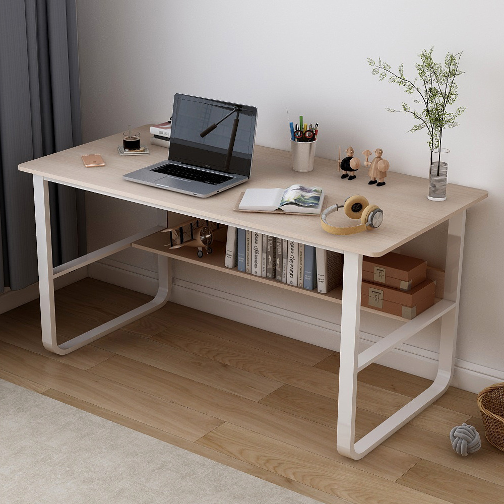电脑桌台式办公桌简易书桌简约家用学生学习写字台租房卧室小桌子