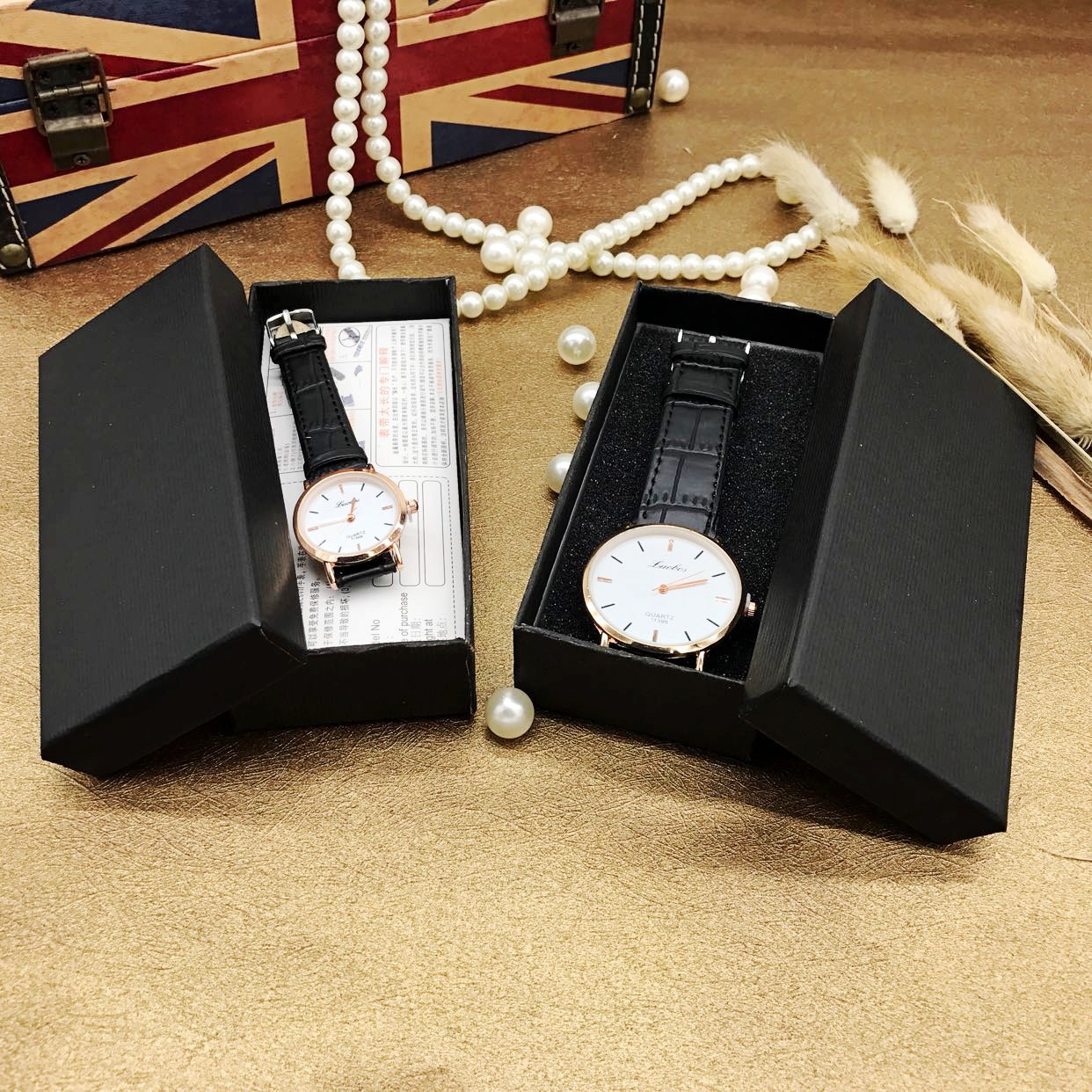 长款手表盒子 印logo表盒 手表礼品包装盒 男表盒女表盒手链