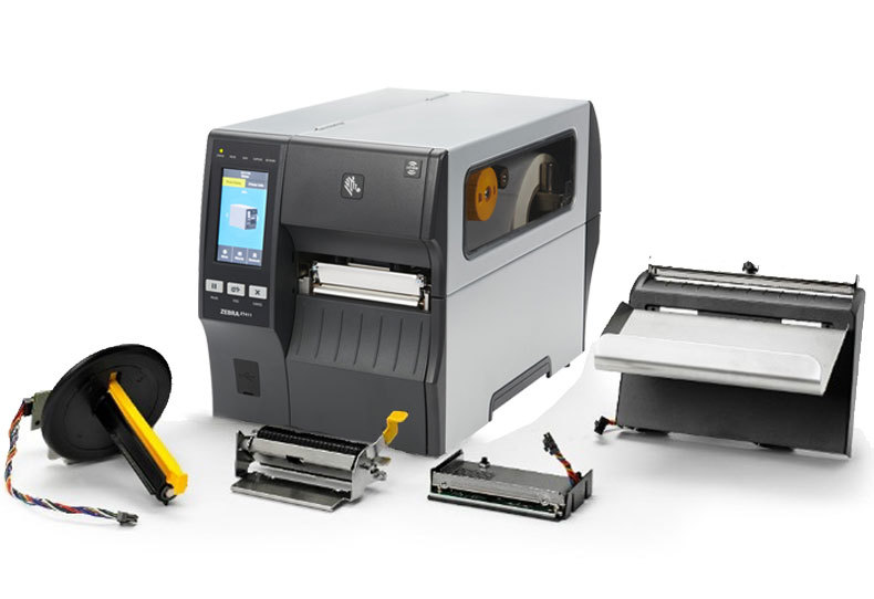 zebra斑马zt411rfid条码打印机silverline软抗金属confidex厚标签