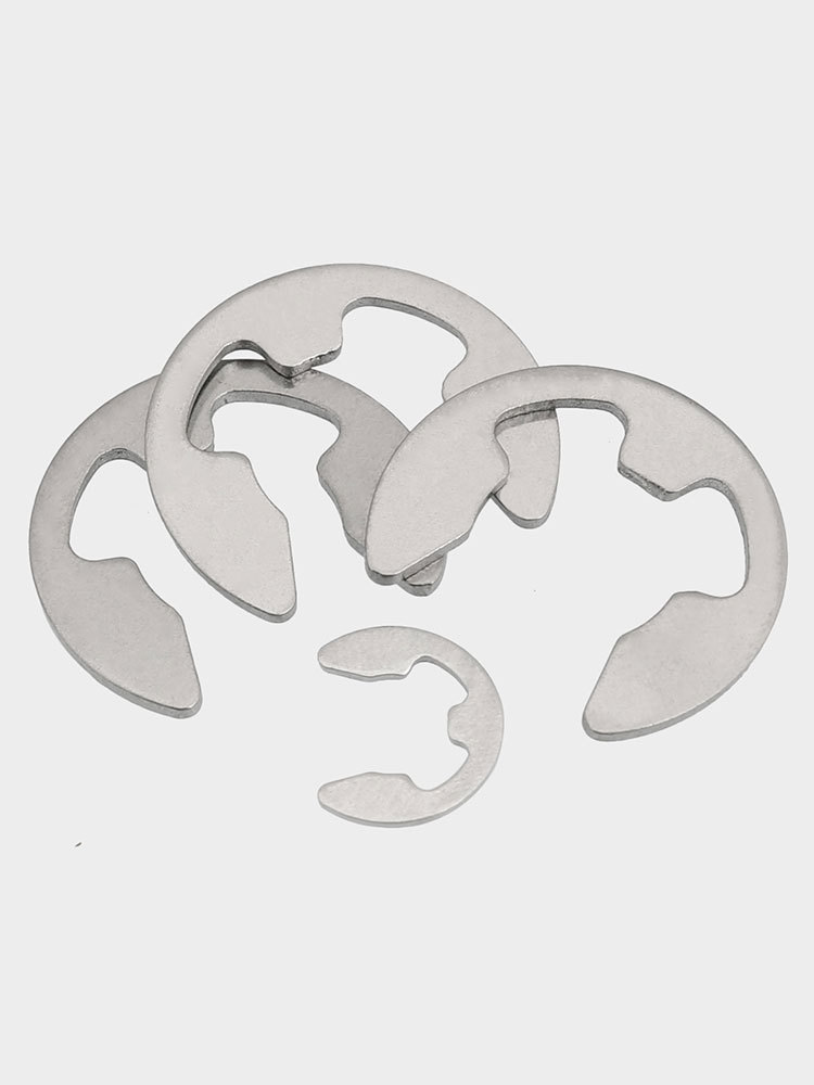 304不锈钢gb896开口挡圈e型卡簧卡扣m12m2m3m4m5m7m8m9m10m12