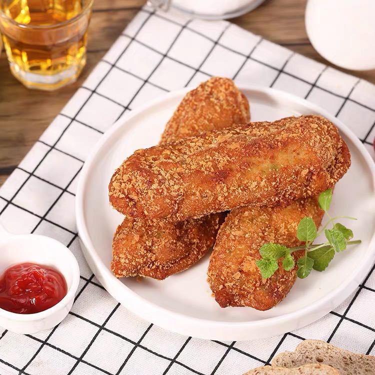 大成食品芝士薯泥鸡肉棒 10支装 无需油炸油炸小吃奶酪 罗森同款