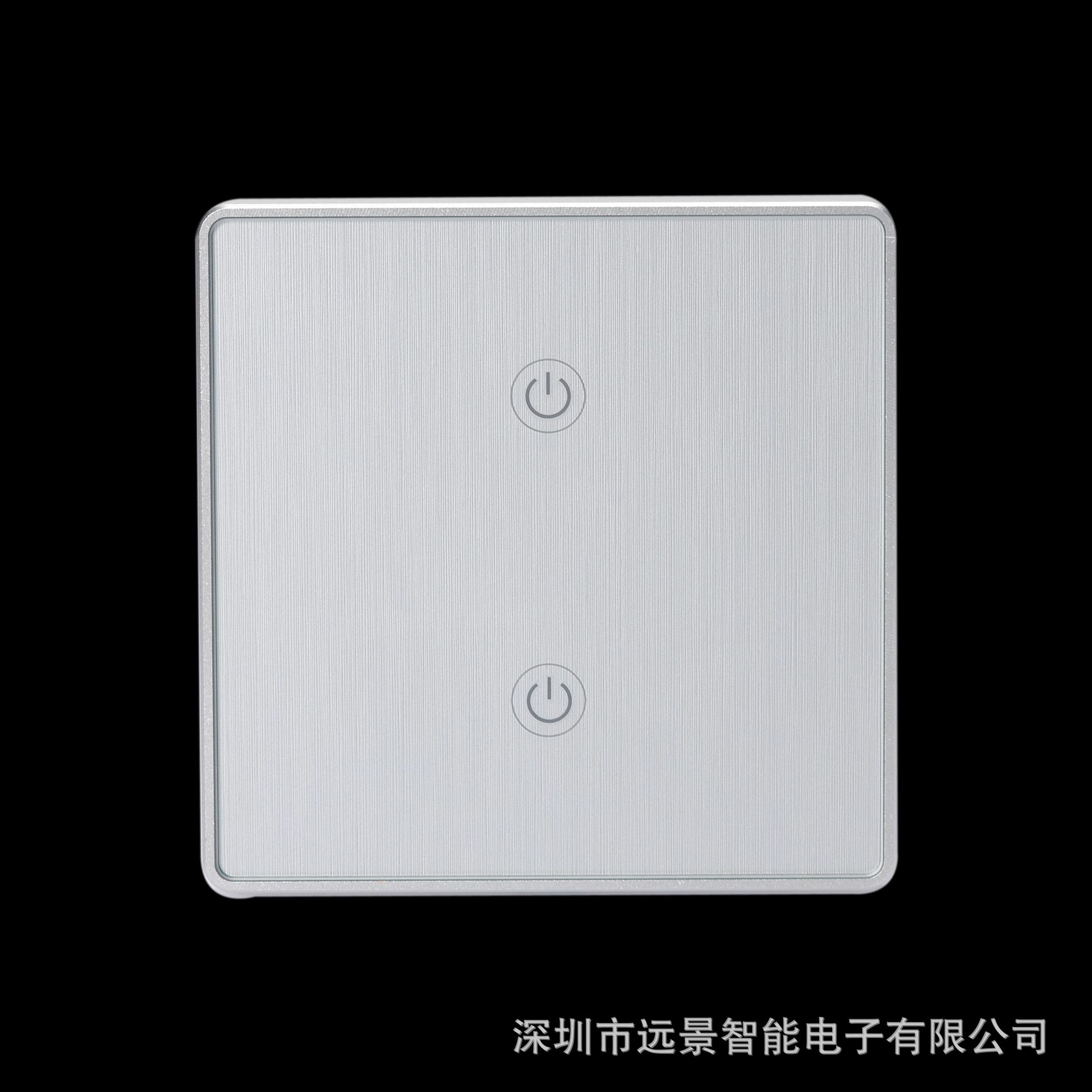 涂鸦智能欧规英规86型触摸wifi开关wifi无线远程定时智能灯控开关