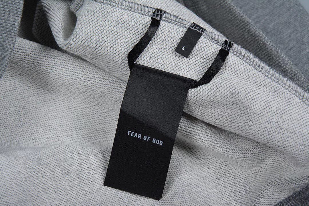fear of god连帽卫衣男女第六季主线fg富贵毛巾绣fog高街潮流帽衫