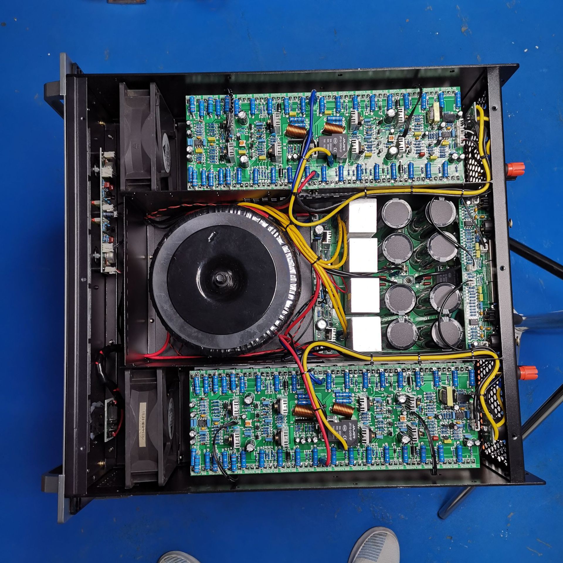 3u大功率专业纯后级功放两通道1300w音响设备舞台演出酒吧低音炮