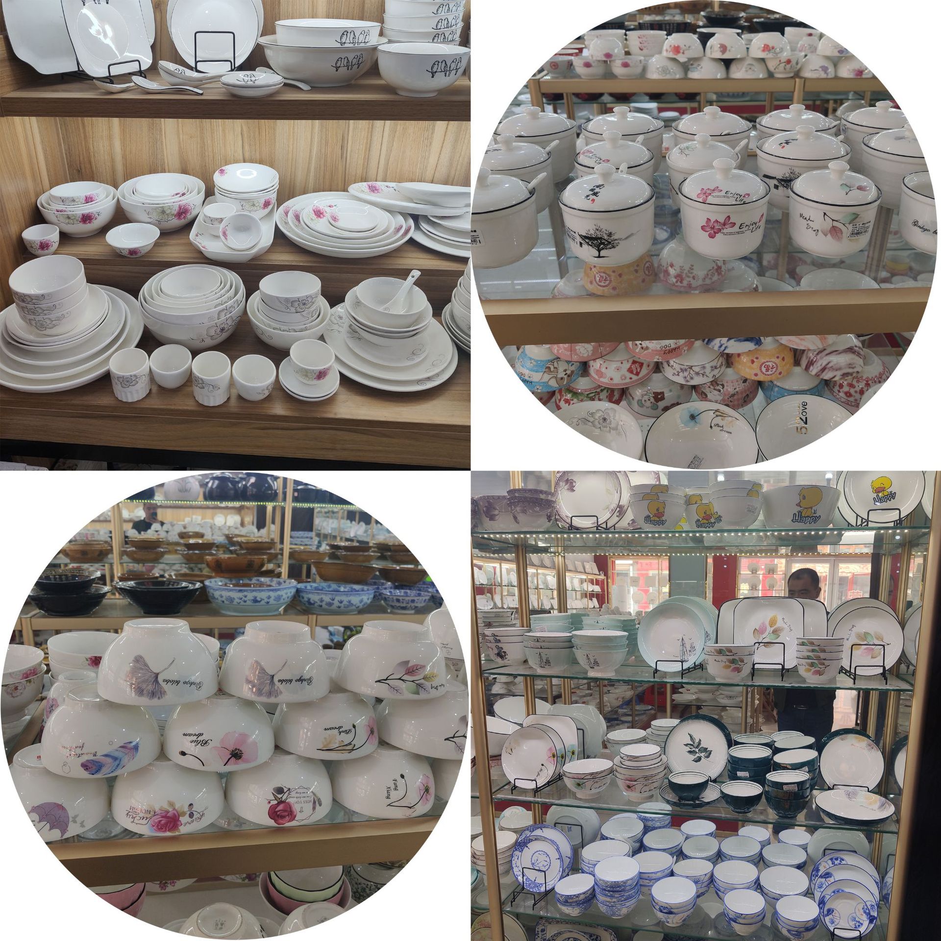 厂家批发陶瓷碗具套装家用碗碟套装简约北欧风餐具炒菜多用餐具