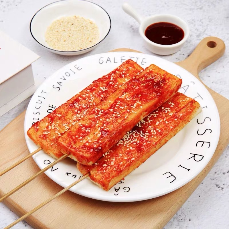 烤年糕串 1公斤20串装 12元/袋 年糕 冷冻半成品 烧烤 烤串