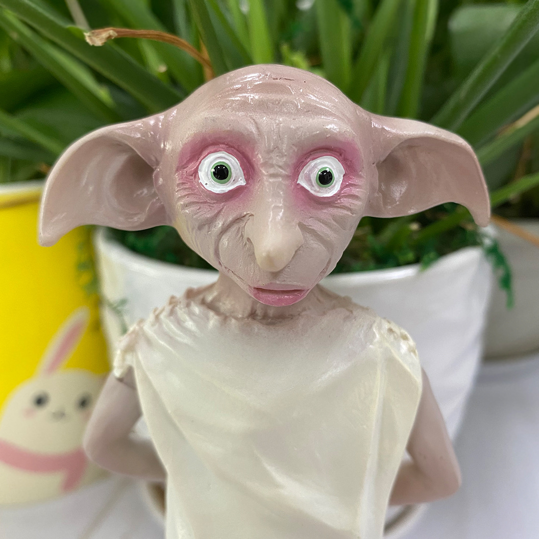 哈利波特影视周边树脂小精灵多比 dobby手办桌面摆件公仔来图定制