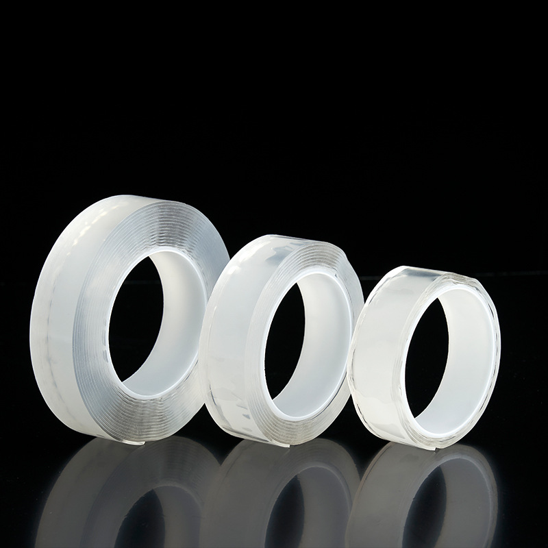 无痕双面胶带 透明水洗魔力防水抖音同款双面胶 透明无痕纳米胶带