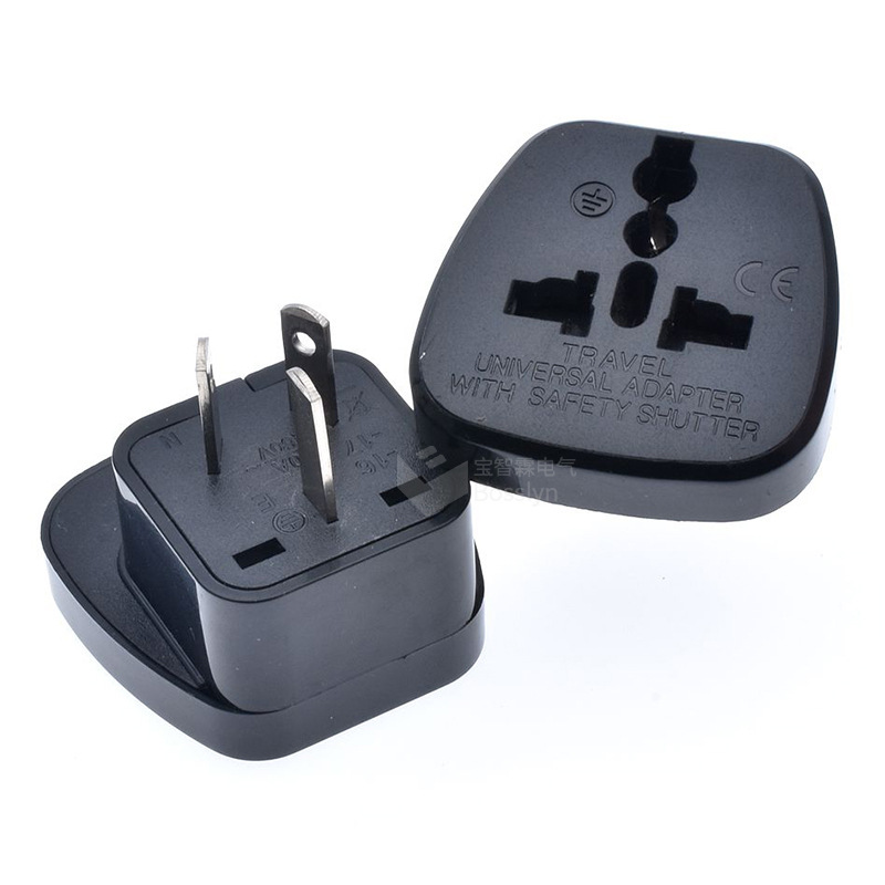 厂家生产空调对转插头10a脚转15a孔转换插头澳大利亚澳式插头065