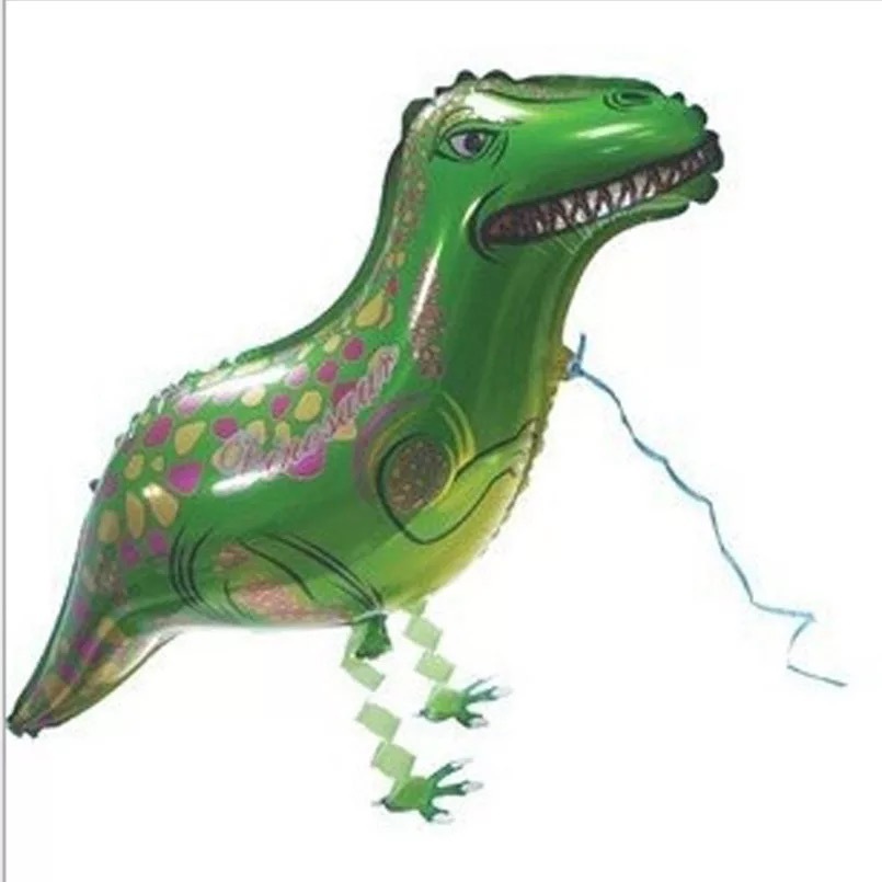 跨境热销走路气球,走路小恐龙气球,恐龙走路宠物气球氦气球批发