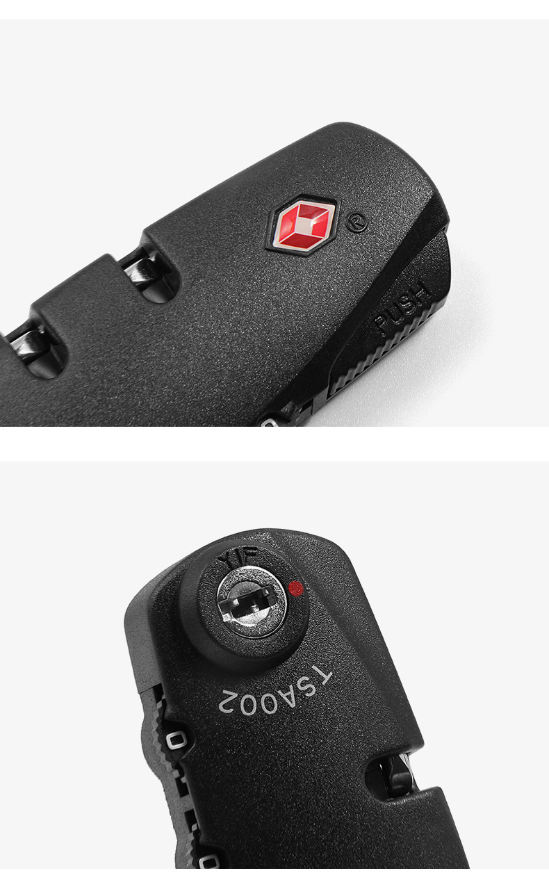 厂家生产tsa海关锁 tsa002海关固定锁 拉链背包锁 箱包拉片锁