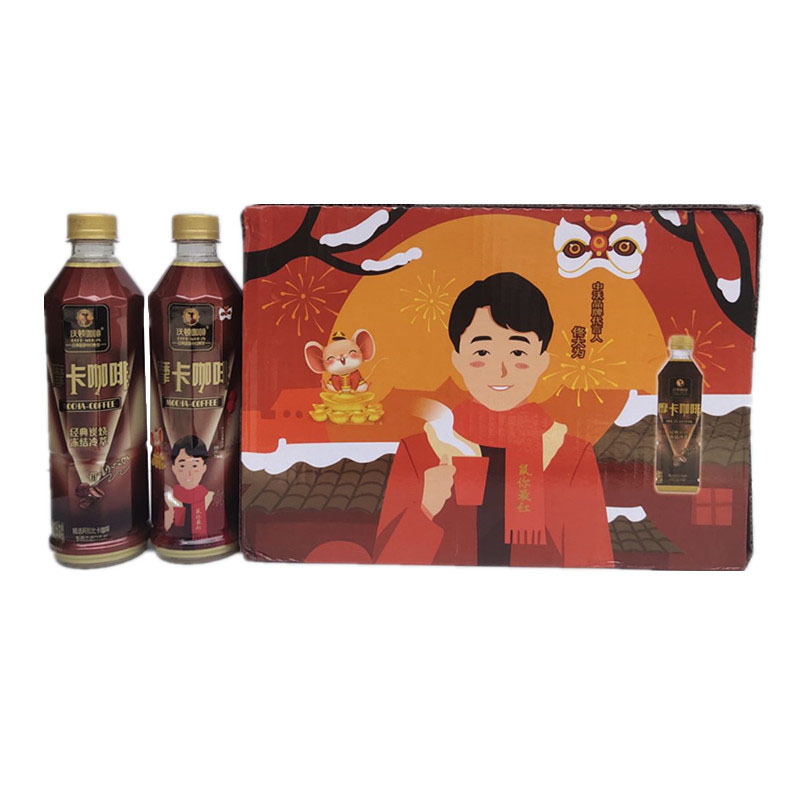 中沃摩卡咖啡饮料 沃顿咖啡 500ml*15瓶/箱 批发浓咖啡饮料-阿里巴巴