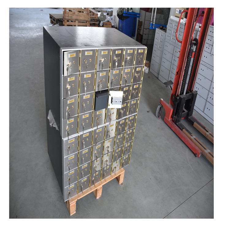 银行金库uk1010-12门保管箱 贵重物品保险柜 移动金库保险箱