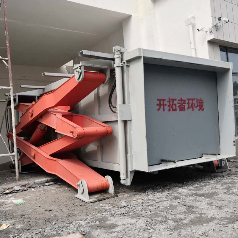 生活垃圾压缩处理机器标准式垃圾中转站收集设备垃圾收集压缩装置