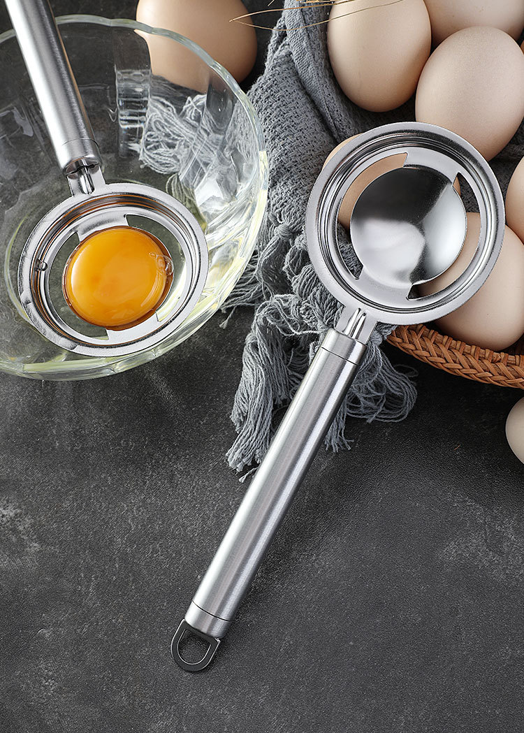 不锈钢厨房取蛋清蛋黄分离器家用分蛋白隔蛋过滤蛋液超市货源配货