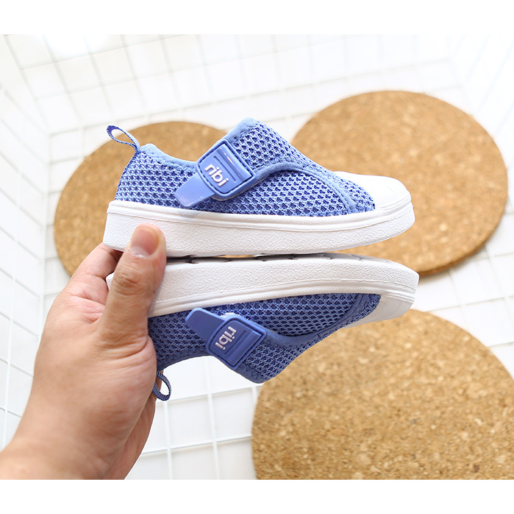 企鹅同学宝宝鞋2021春季学生网面透气学步鞋男童女童机能鞋童鞋靴