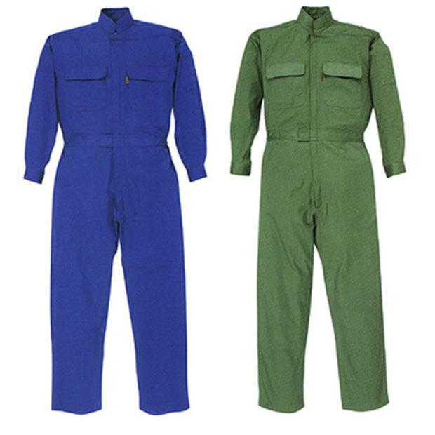 定制中石油中石化工作服防火阻燃防静电连体衣劳保服纯棉应急救援