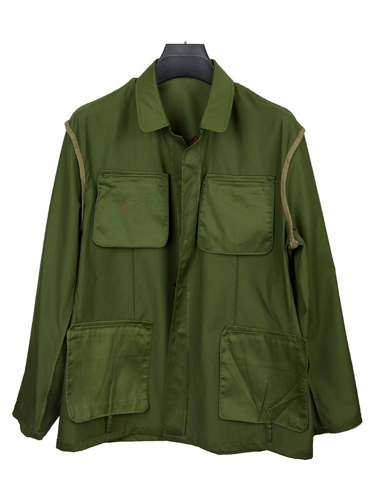 65式老军装老式的良涤卡干部服套装军干服怀旧老兵聚会演出绿军装