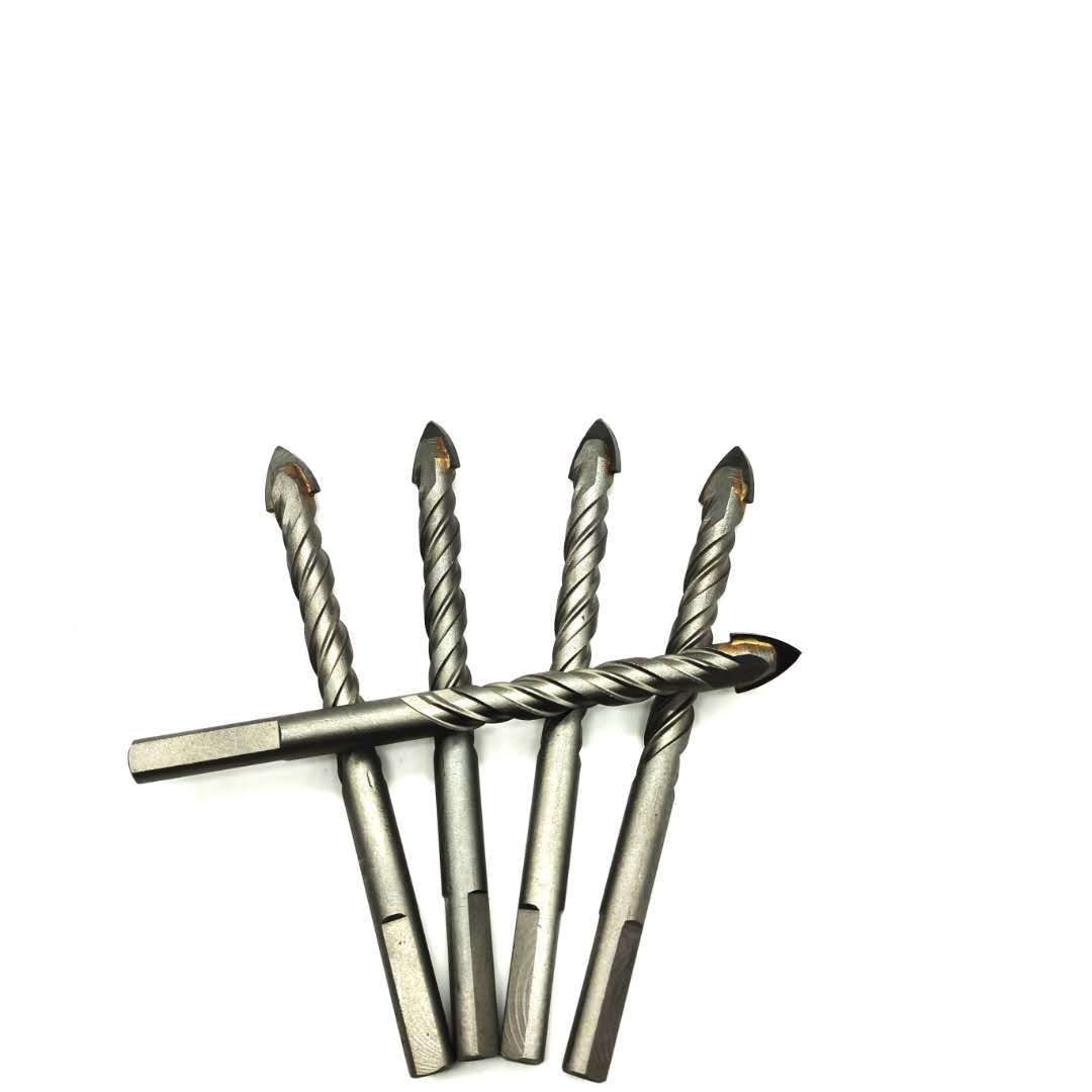 昊悍多用喷砂色陶瓷钻头麻花墙壁陶瓷钻多能玻璃钻头厂家批发