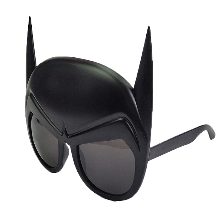 蝙蝠侠超人派对搞怪眼镜 舞台拍照个性哑黑节日装扮舞会眼镜