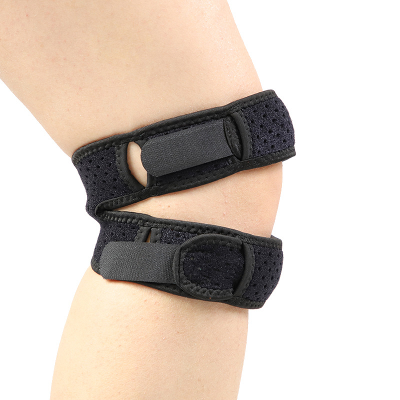 运动透气髌骨带加压护髌骨 跑步登山篮球护膝健身护具厂家批发