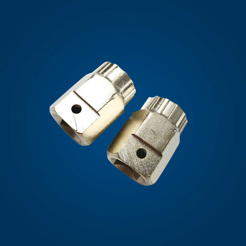 卡式飞轮拆卸套筒工具 自行车飞轮套筒卡飞套筒//带孔拆卡飞工具