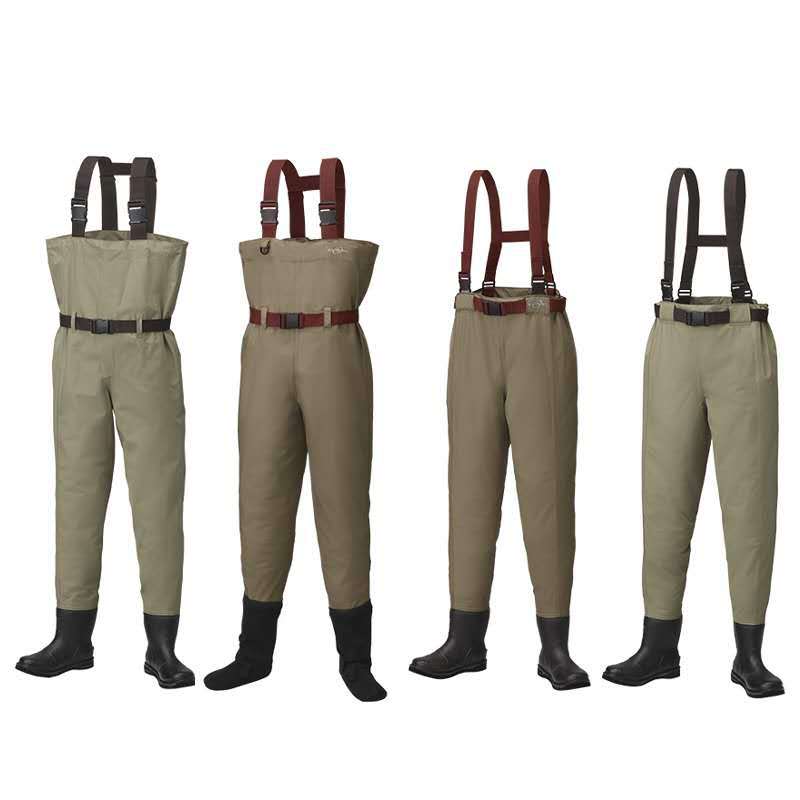 prox普罗克斯系列涉水裤路亚裤飞蝇钓鱼裤防水透气鱼裤防滑下水鞋