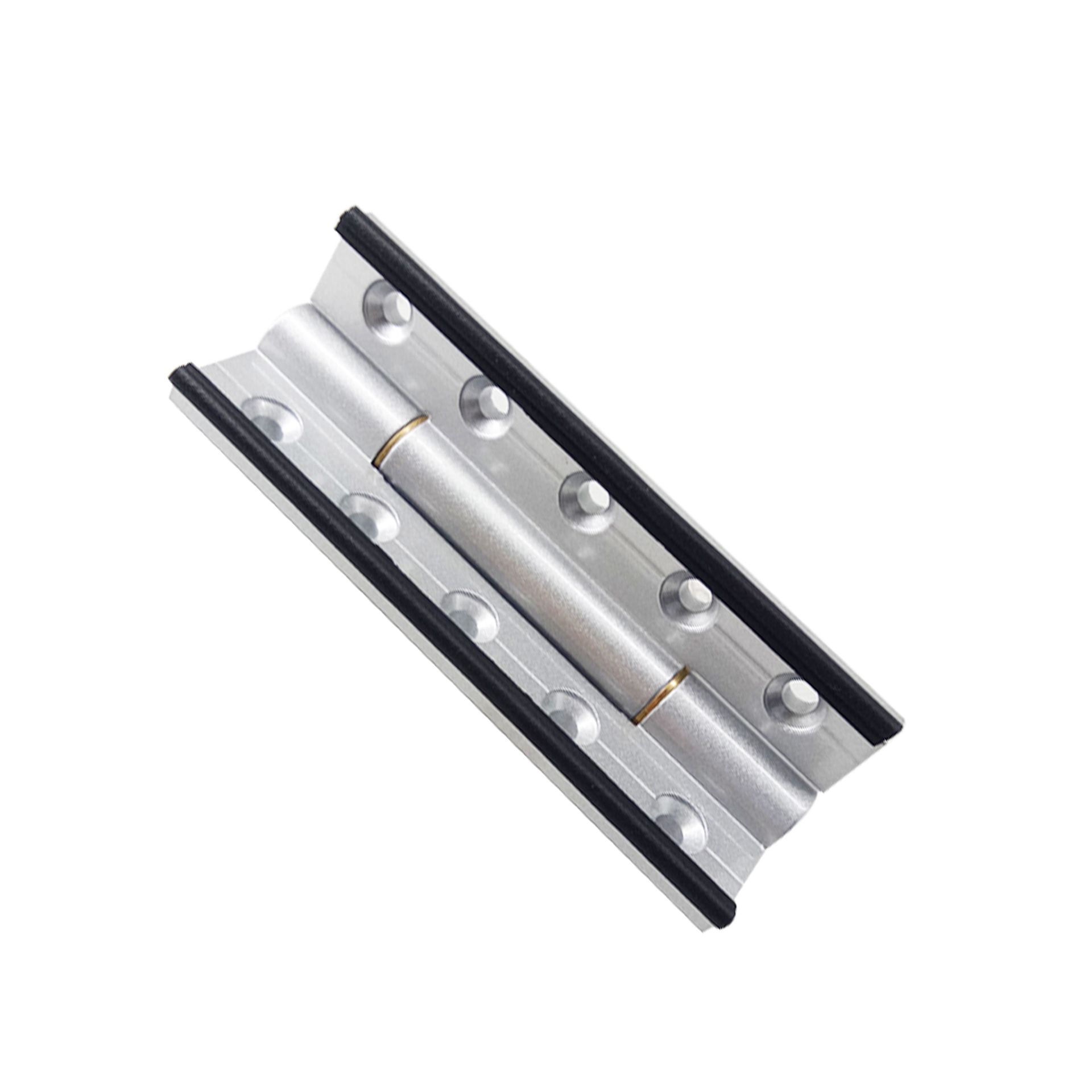 厂家直供门窗五金件配件折叠门合页滑轮折叠合页边铝合金把手合页