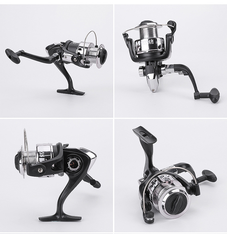 mc纺车轮带卸力盖头渔轮 金属线档鱼线轮鱼轮路亚轮 垂钓渔线轮