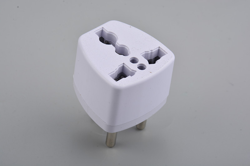 小南非转换插头 南非标转换器 三圆插头电源转换插 印度 斯里兰卡