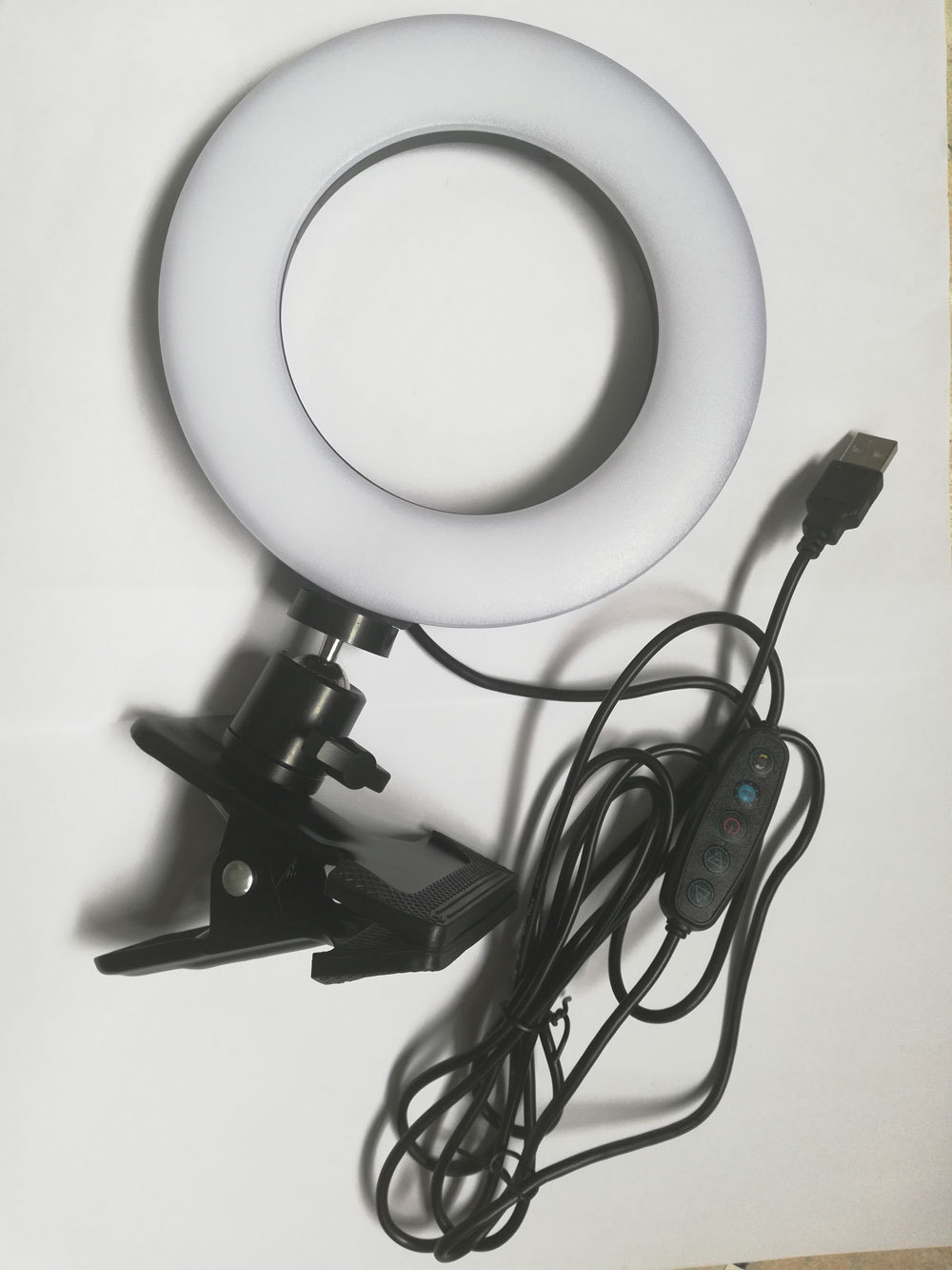 电脑直播补光灯 视频会议 摄像头直播网课抖音 led 网红打光灯rgb