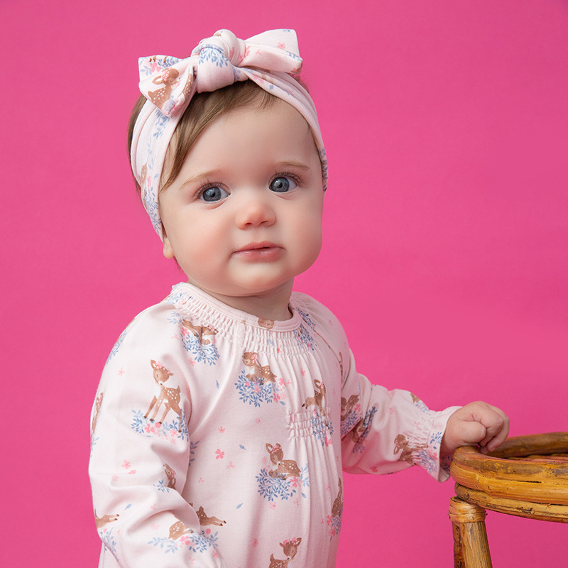 美国honey melon baby甜心安蒂尔婴儿发带女宝宝发带头饰品蝴蝶结