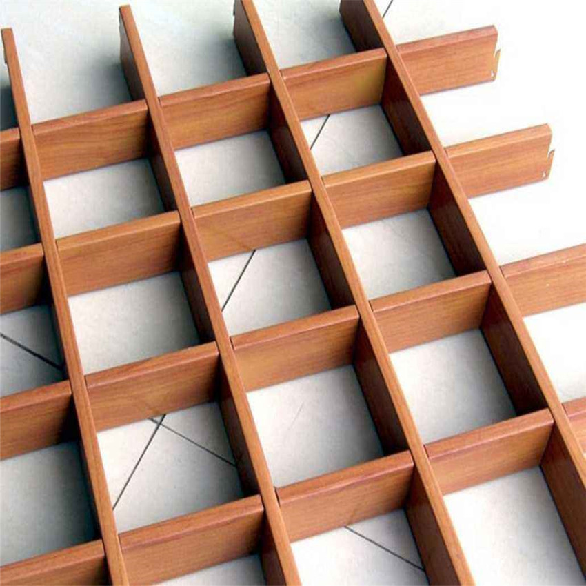 厂家直销定制米字型铝格栅 三角形格栅 金属吊顶装饰材料