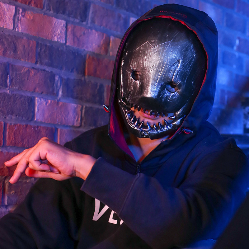 万圣节夹子屠夫黎明杀机面具cosplay游戏周边恐怖邪恶屠夫面具