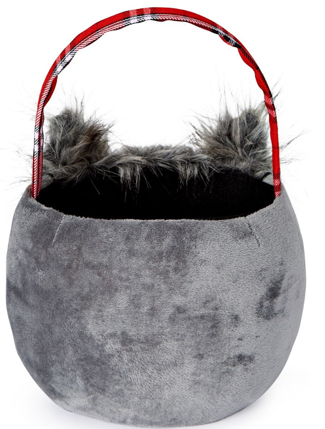 万圣节黑色巫婆火焰桶手提糖果火焰桶节日礼品场地布置装饰物品